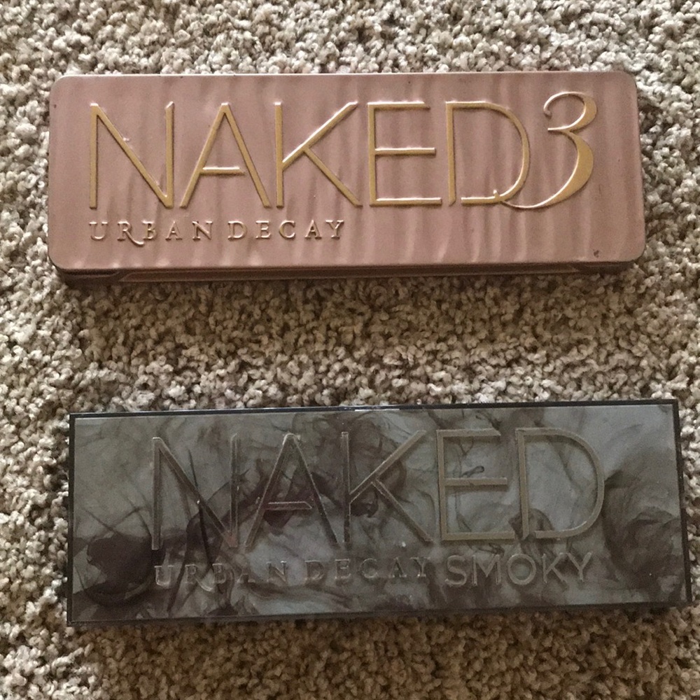 Urban Decays Naked 3 & Naked Smoky eyeshadow